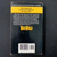 BOOK William C. Dietz 'War World' (1986) Ace PB science fiction