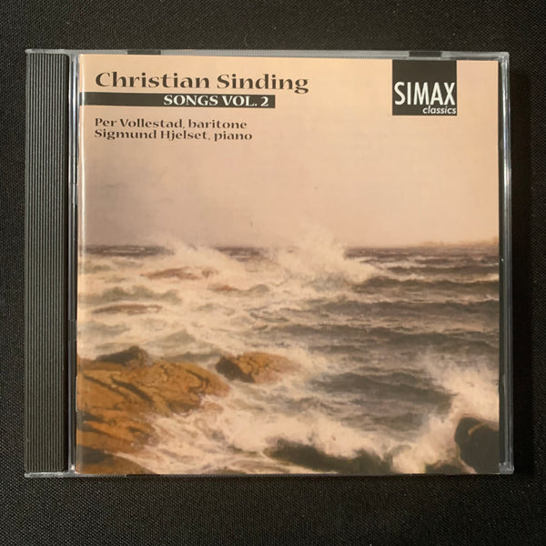 CD Christian Sinding 'Songs Vol. 2' (2002) Per Vollestad, Sigmund Hjelset