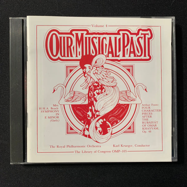 CD Our Musical Past, Vol. 4: Mrs. H.H.A. Beach, Arthur Foote Symphonies
