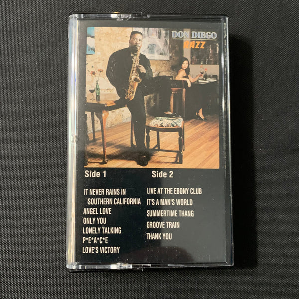 CASSETTE Don Diego 'Razz' (1991) Ultrax/Ichiban jazz saxophone tape
