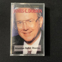 CASSETTE Dr. James Dobson 'Attention Deficit Disorder' (1994) new sealed self help