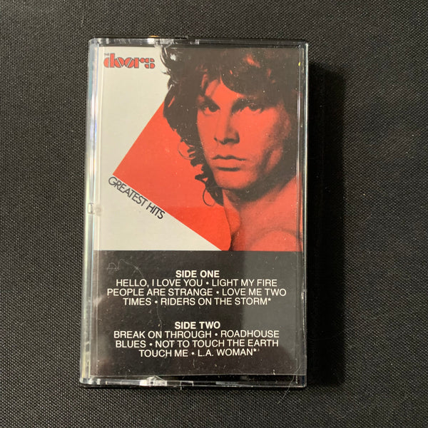 CASSETTE The Doors 'Greatest Hits' (1980) worn tape no foam pad Light My Fire LA Woman