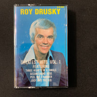 CASSETTE Roy Drusky 'Greatest Hits Vol 1' (1984) Three Hearts In a Tangle tape