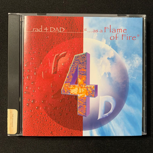 CD Rad 4 Dad 'As a Flame of Fire' (1999) Christian AOR melodic hard rock indie