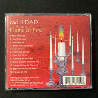 CD Rad 4 Dad 'As a Flame of Fire' (1999) Christian AOR melodic hard rock indie