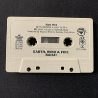 CASSETTE Earth Wind and Fire 'Raise!' (1981) funk soul R&B classic