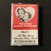 CASSETTE Nelson Eddy, Jeanette MacDonald 'America's Singing Sweethearts' tape