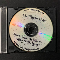 CD The Psycho Nubs 'Demos From Alley of the Ingots' 4-song CD-R demo LA punk