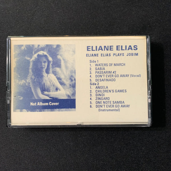 CASSETTE Eliane Elias 'Plays Jobim' (199) jazz tape advance promotional promo