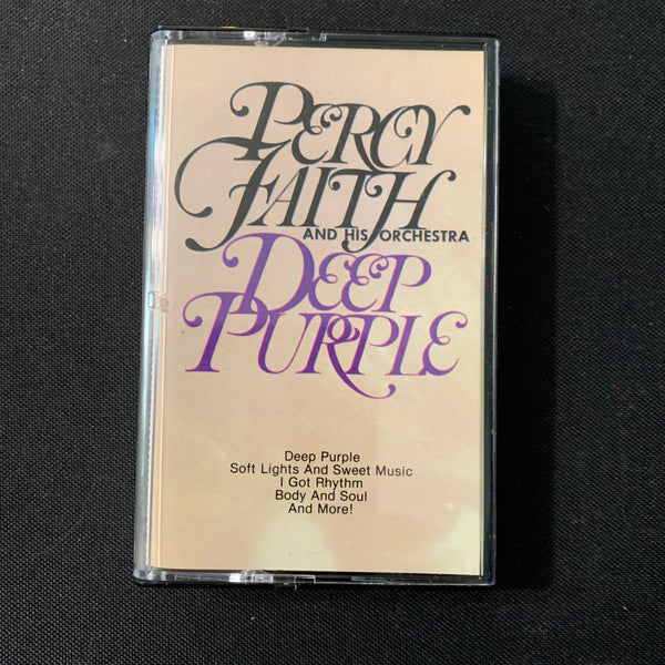 CASSETTE Percy Faith and His Orchestra 'Deep Purple' (1986) RCA easy listening