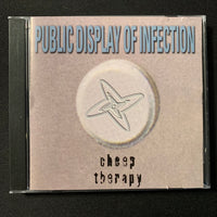 CD Public Display of Infection 'Cheep Therapy' (1997) Cleveland Ohio alternative rock