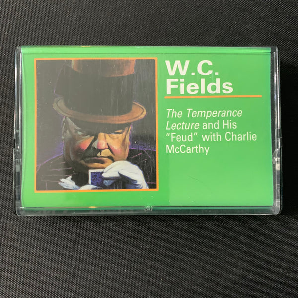 CASSETTE W.C. Fields 'Temperance Lecture and Charlie McCarthy Feud' (1984) comedy tape