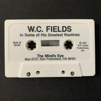 CASSETTE W.C. Fields 'Temperance Lecture and Charlie McCarthy Feud' (1984) comedy tape