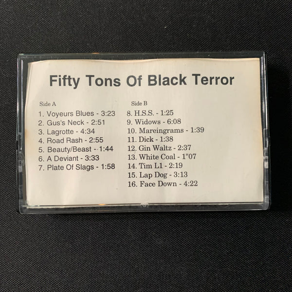 CASSETTE Fifty Tons of Black Terror 'Demeter' (1998) advance promo Penthouse