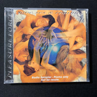 CD Pleasure Force 'Love Sex and Rhythm' (1998) rare promo DJ sampler sensual music