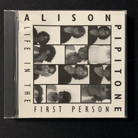 CD Alison Pipitone 'Life In the First Person' (1995) rare Buffalo NY debut OOP