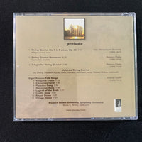 CD Western Illinois University Symphony Orchestra, Julstrom String Quartet 'Prelude' Mendelssohn, Rebecca Clarke