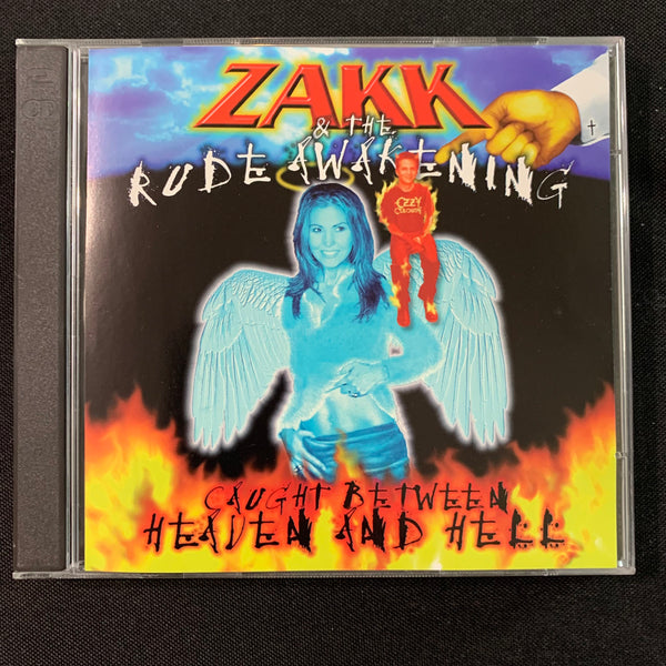 CD Zakk Tyler and the Rude Awakening 'Caught Between Heaven and Hell' (1999) Planet 93.3 morning radio