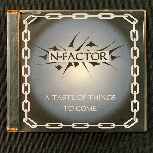 CD N-Factor 'A Taste of Things To Come' Akron Ohio metal demo