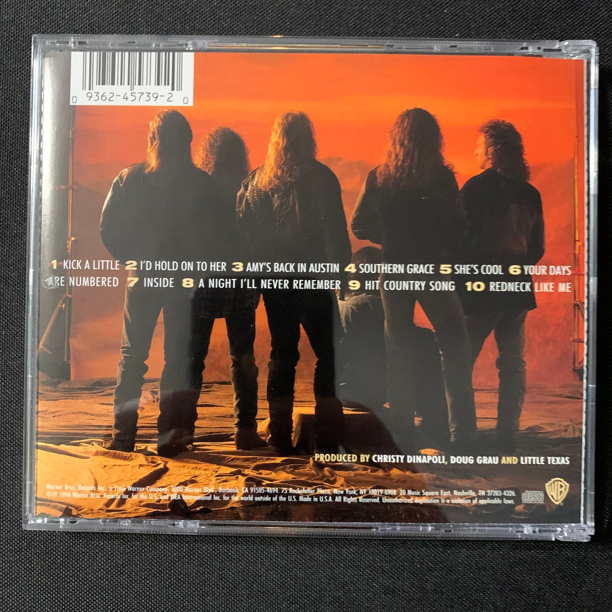 CD Little Texas 'Kick a Little' (1994) Amy's Back In Austin, Southern