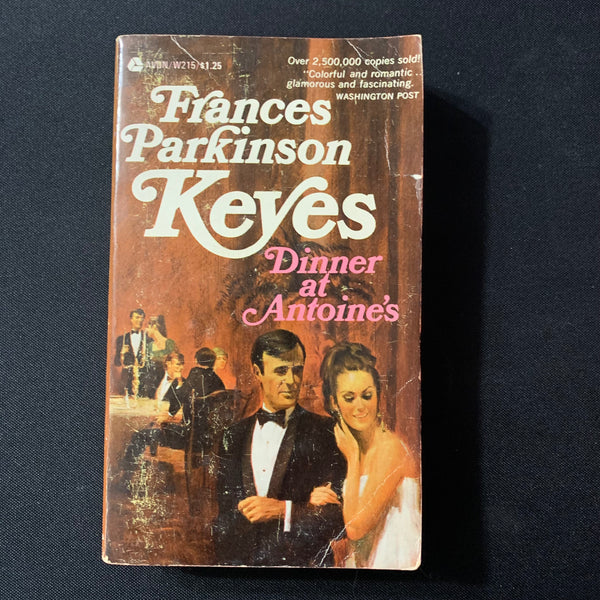 BOOK Frances Parkinson Keyes 'Dinner At Antoine's' (1970) Avon PB paperback fiction