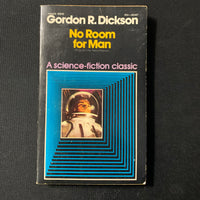 BOOK Gordon R. Dickson 'No Room For Man' (1974) Necromancer PB science fiction