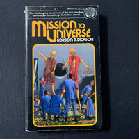 BOOK Gordon R. Dickson 'Mission To Universe' (1977) PB science fiction