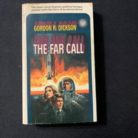 BOOK Gordon R. Dickson 'The Far Call' (1978) PB political science fiction