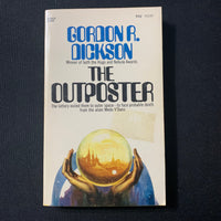 BOOK Gordon R. Dickson 'The Outposter' (1973) PB Manor science fiction PB