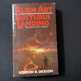 BOOK Gordon R. Dickson 'Alien Art/Arcturus Landing' (1981) 2-in-1 sci-fi PB