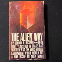 BOOK Gordon R. Dickson 'The Alien Way' (1965) PB science fiction aliens