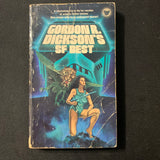 BOOK Gordon R. Dickson SF Best' (1978) PB Dell science fiction short story collection