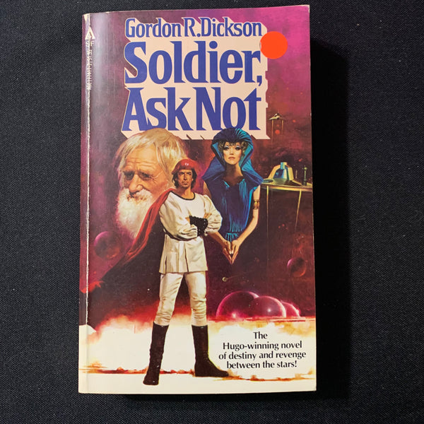 BOOK Gordon R. Dickson 'Soldier, Ask Not' (1980) Ace PB military science fiction