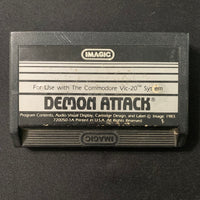COMMODORE VIC 20 Demon Attack tested Imagic video game cartridge arcade classic