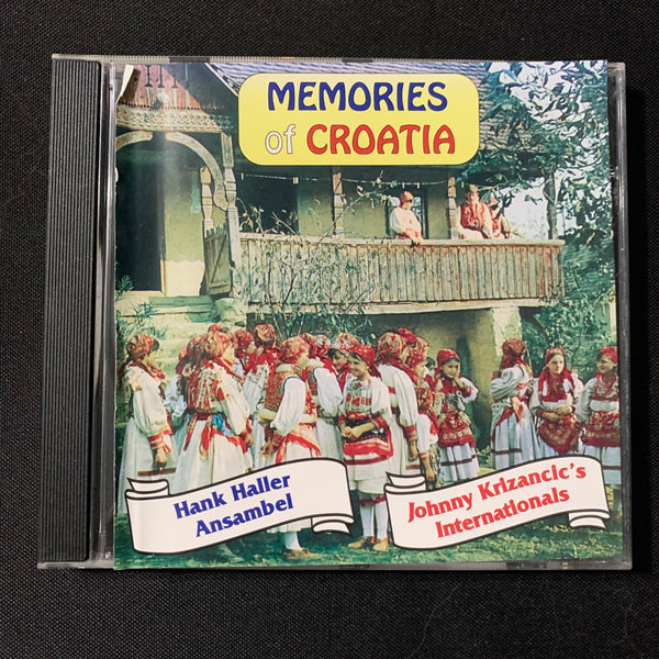CD Hank Haller Ansambel. Johnny Krizancic's Internationals 'Memories of Croatia' (2001) polka