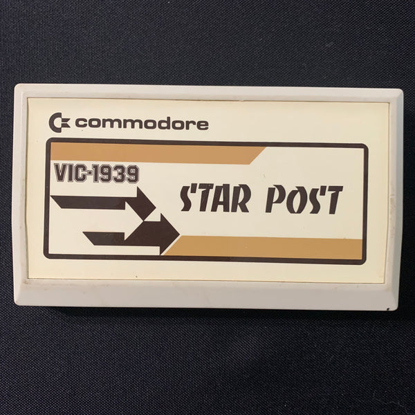 COMMODORE VIC 20 Star Post rare tested cartridge video game VIC-1939