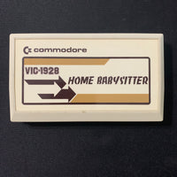 COMMODORE VIC 20 Home Babysitter tested cartridge activities for small children