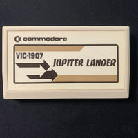 COMMODORE VIC 20 Jupiter Lander tested video game cartridge space arcade retro