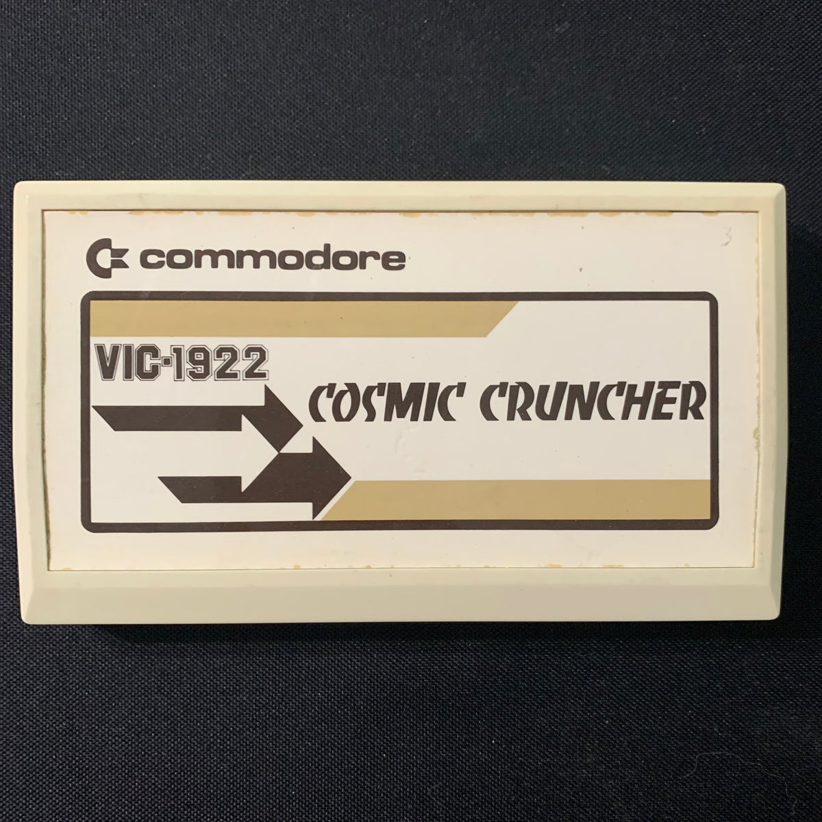 COMMODORE VIC 20 Cosmic Cruncher tested video game cartridge Pac Man a ...