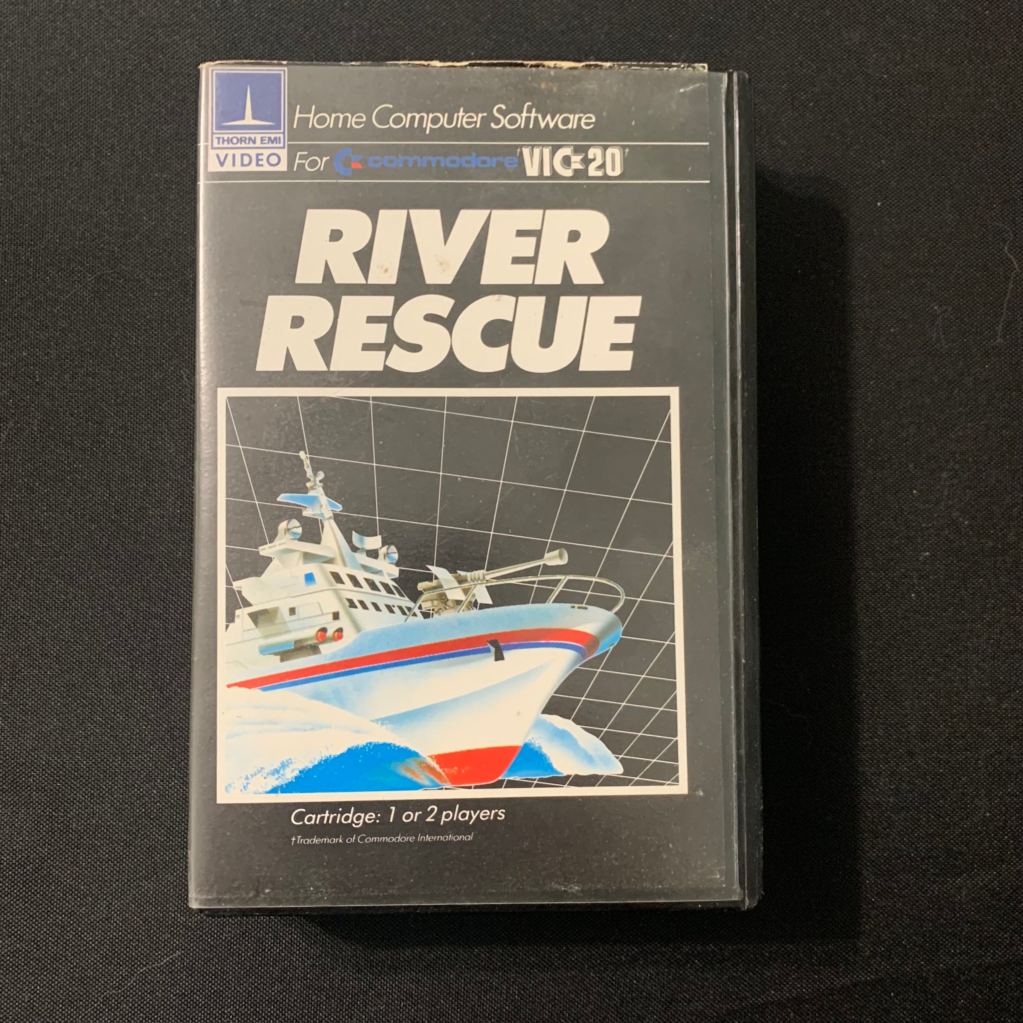 Module De Jeu Commodore VIC-1909 Road Race – Cartouche Rare Pour VIC-20