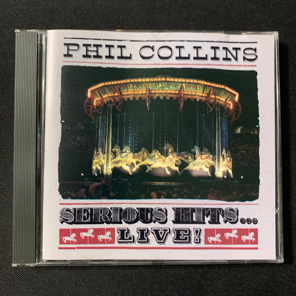 CD Phil Collins 'Serious Hits... Live' (1990) In the Air Tonight, Take Me Home, Sussudio