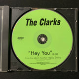 CD The Clarks 'Hey You' (2002) 1-trk promotional DJ single Razor & Tie Pittsburgh