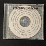 CD Attention Seekers self-titled (1999) Steve Louis indie rock Columbus Ohio