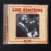 CD Louis Armstrong 'Sings and Plays the Blues: Best Of' (2001) New Orleans