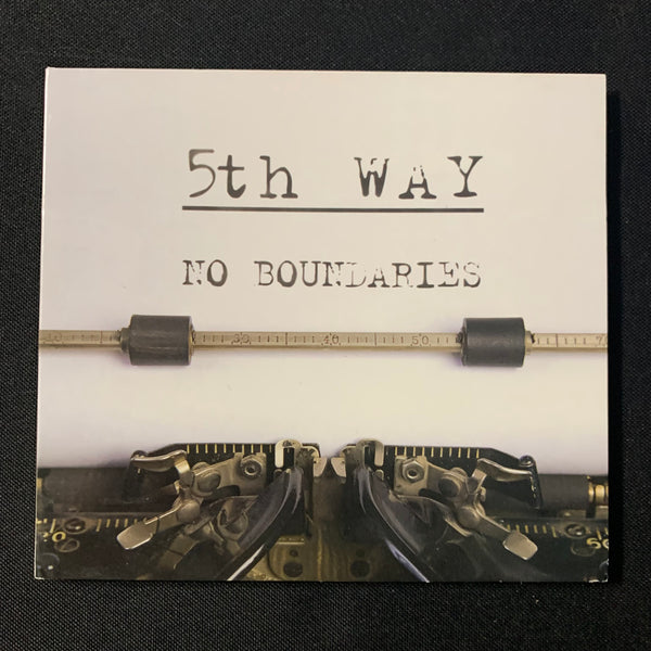 CD 5th Way 'No Boundaries' (2010) digipak hard rock Detroit alternative metal
