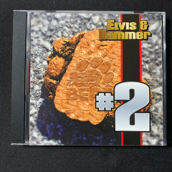 CD Elvis and Hammer '#2' (1999) 98.9 The Bear Fort Wayne Indiana morning radio