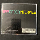 CD New Order 'Interview' (1993) Baktabak recorded spoken interview not music