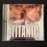 CD Titanic soundtrack (1997) James Horner, Celine Dion, My Heart will Go On