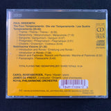 CD Hindemith 'The Four Temperaments/Nobilissima Visione' (1986) Carol Rosenberger, James De Preist