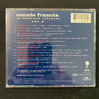 CD Connie Francis 'An American Treasure Volume 2' (1992) pop vocal easy listening